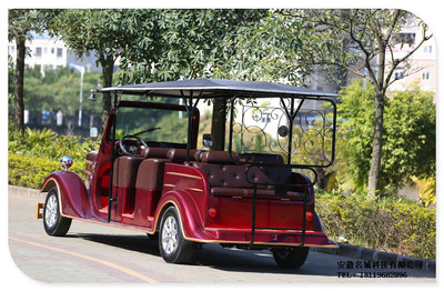 工廠直銷 四輪11座電動觀光車 景區旅游游覽車 樓盤看房車